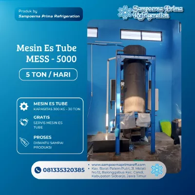 Mesin Es Kristal 5 Ton Industri Produksi Sampoerna Prima Refrigeration